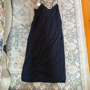 NWT Quince navy sundressss
